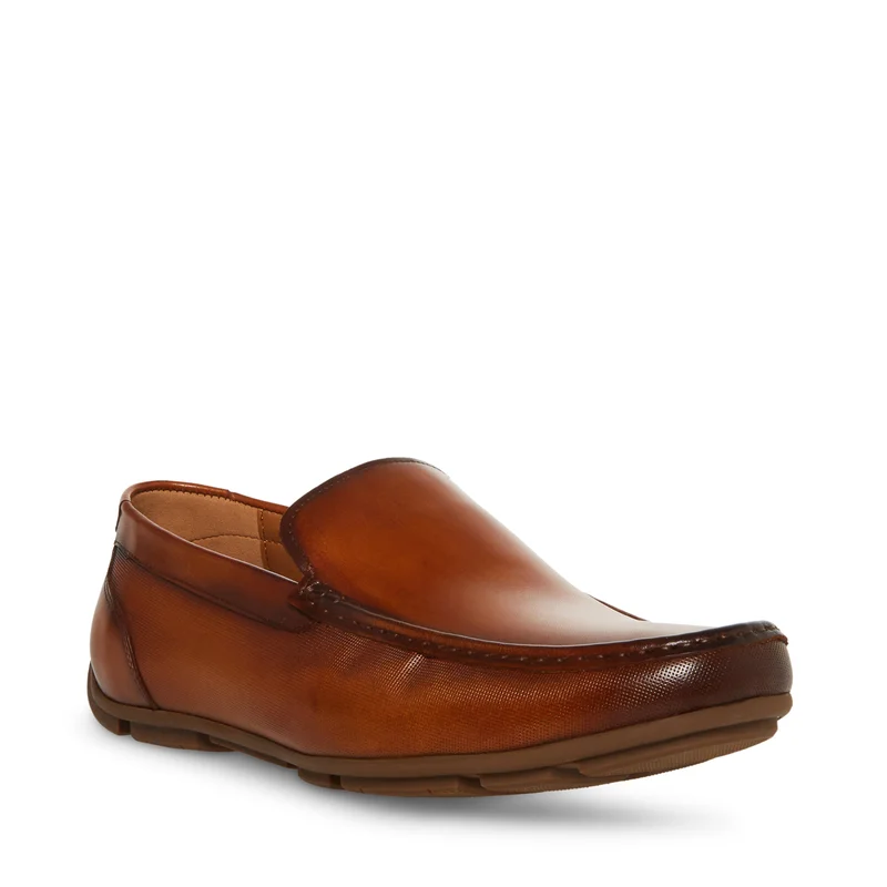 STEVE MADDEN Steve madden kalle cognac leather loafers